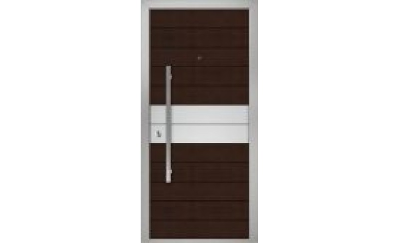 Θωρακισμένες Πόρτες Αλουμινίου Inox SD